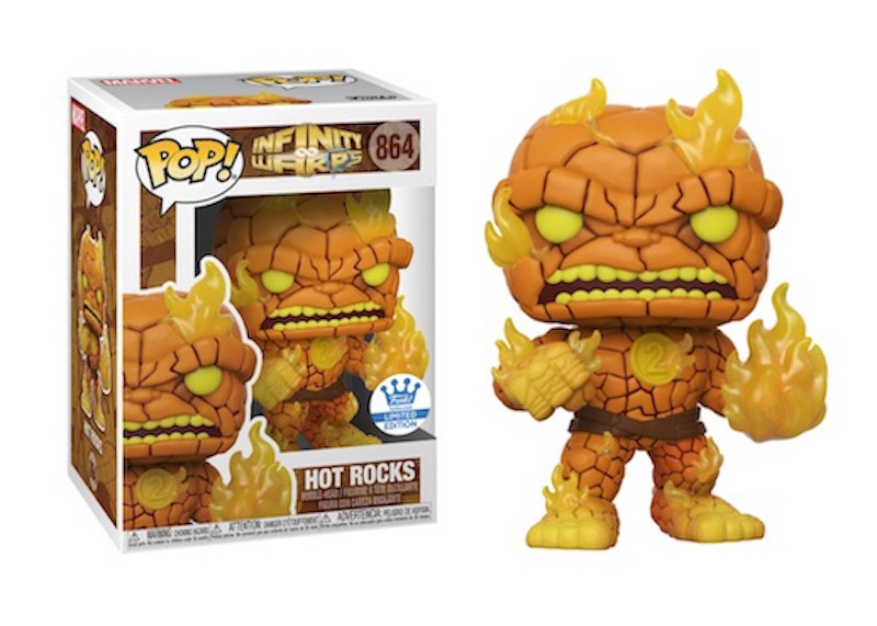 Funko Pop! Infinity Warps Hot Rocks Funko Exclusive Bobble-Head