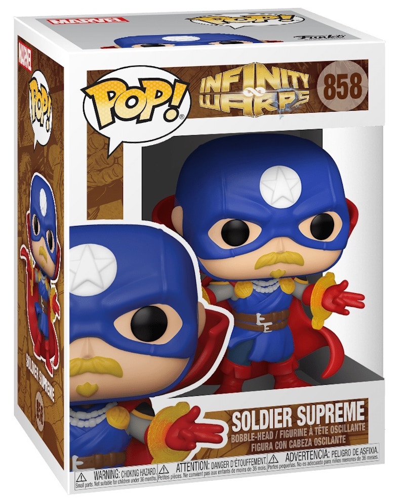 Funko Pop! Infinity Warps: Soldier Supreme Figure #858