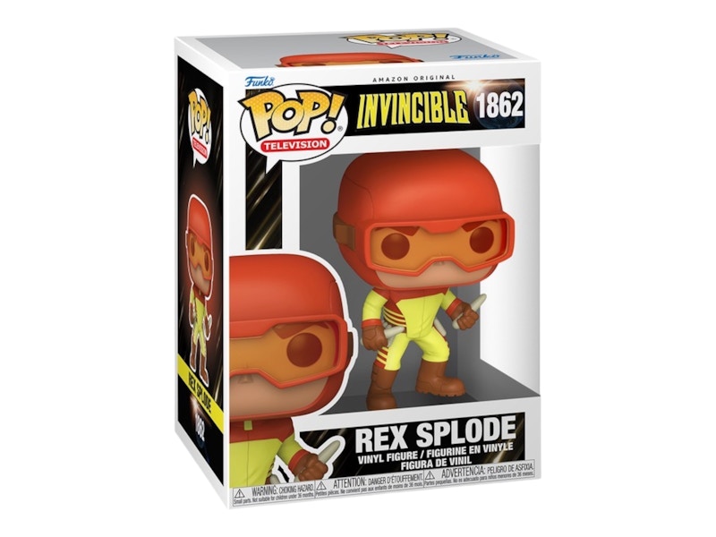 Funko Pop! Invincible Rex Splode Figure #1862 - US