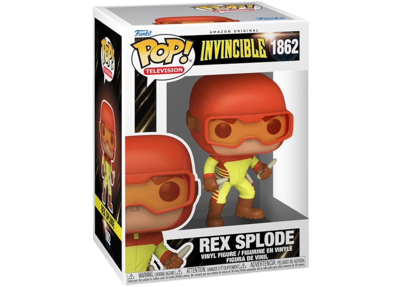 Funko Pop! Invincible Rex Splode Figure #1862 - US