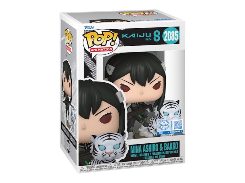 Funko Pop! Kaiju No. 8 & Buddy Mina Ashiro and Bakko Figure #2085