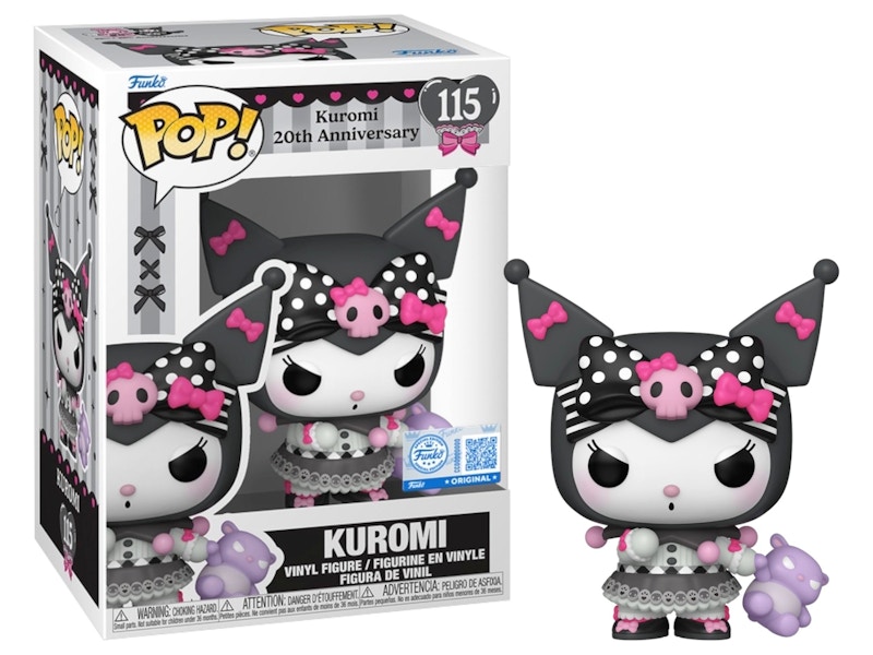 Funko Pop! Kuromi 20th Anniversary Kuromi (Specialty Series/Sticker) Figure #115