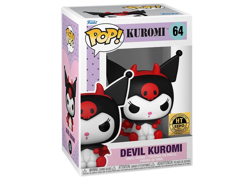 Funko Pop! Kuromi Devil Kuromi 2022 Hot Topic Expo Exclusive Figure #64