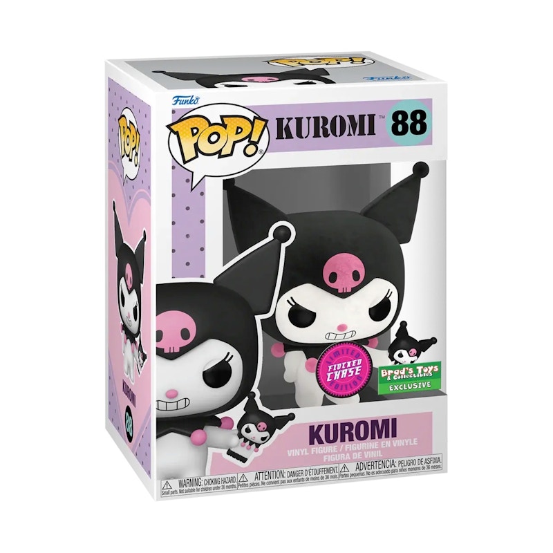 Funko Pop! Kuromi (Flocked)(Chase)(Brad's Toys) Figure #88