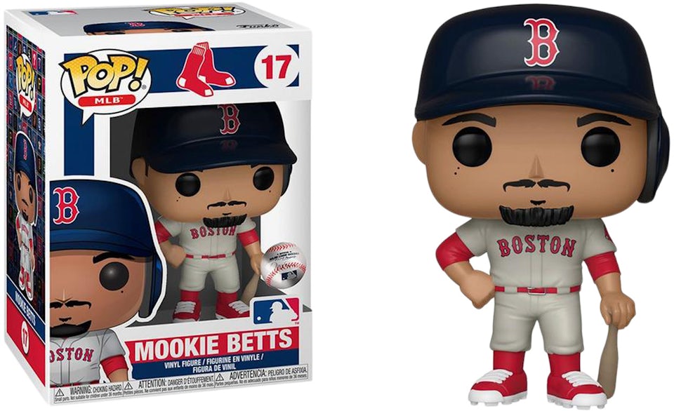 Funko Pop! MLB Boston Red Sox Mookie Betts Road Figure #17 - US
