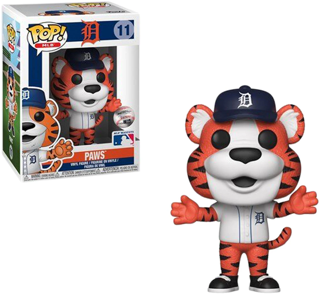 Funko Pop! MLB Detroit Tigers Paws Mascot Figure #11 - US