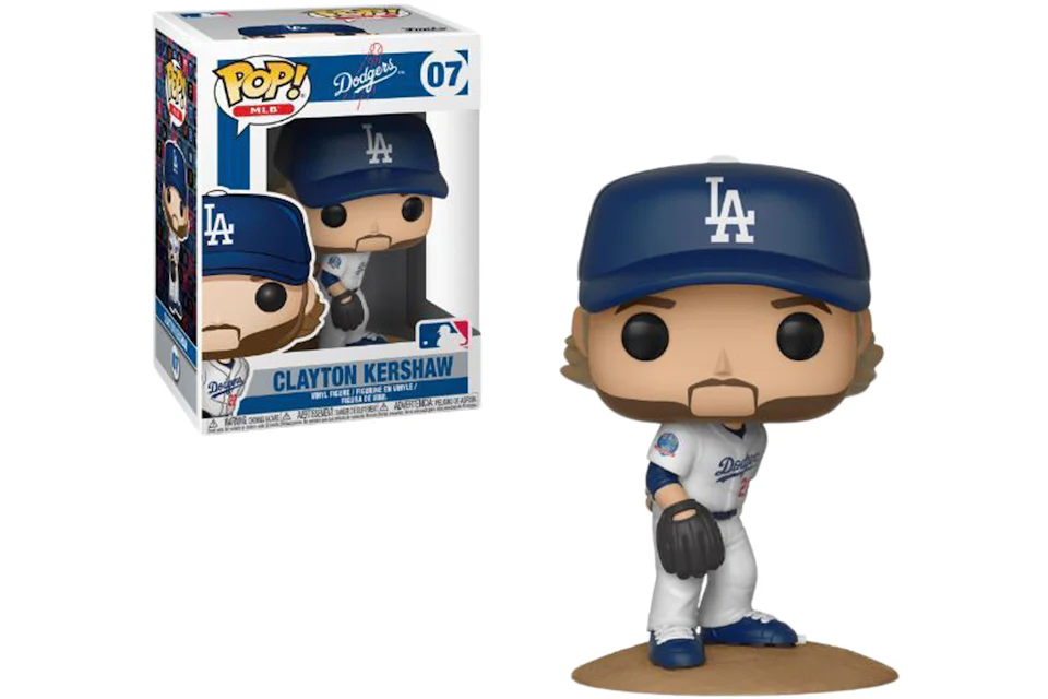 Funko Pop! MLB Los Angeles Dodgers Clayton Kershaw Figure #07