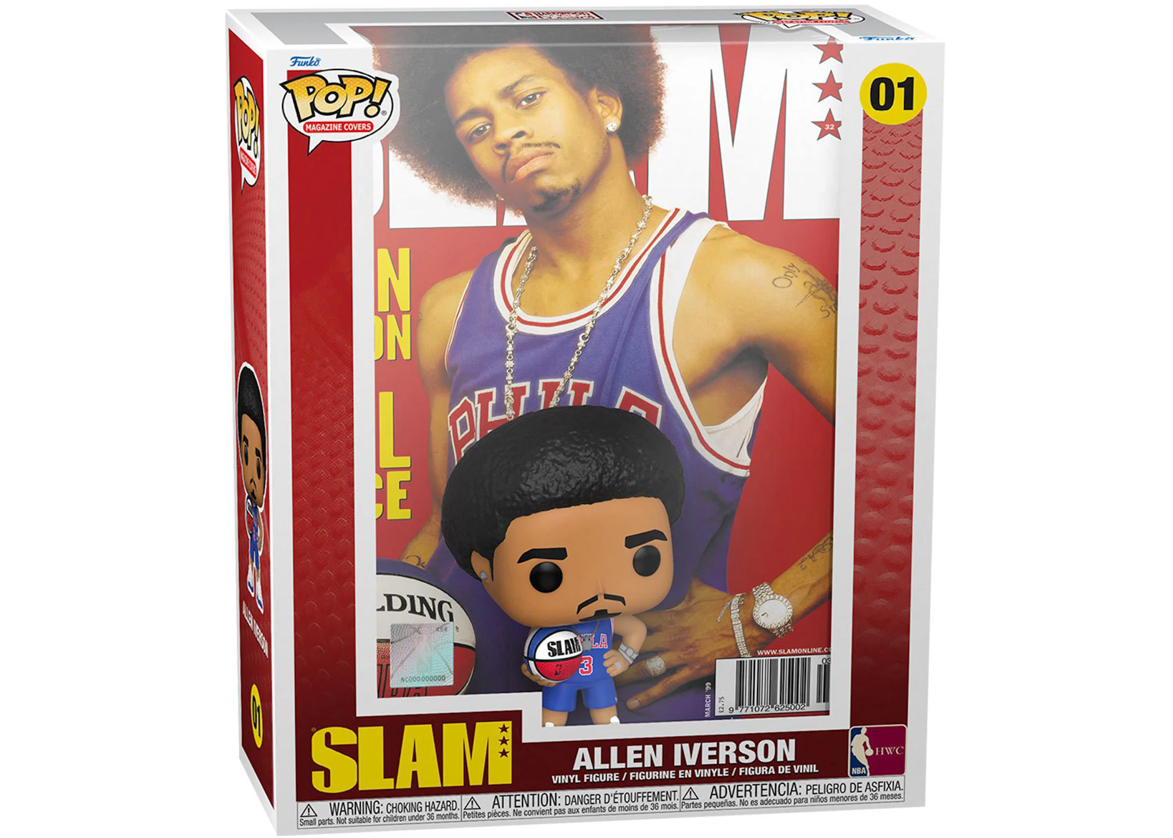 Funko Pop! Magazine Covers SLAM Allen Iverson Figure #01 - US