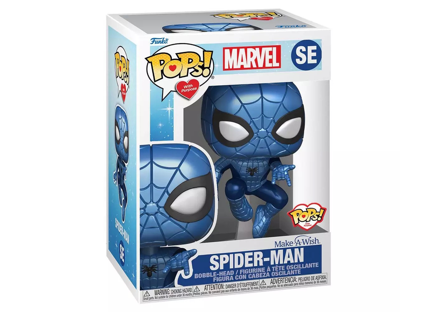 Funko Pop! Make-A-Wish Marvel Spider-Man Pops With Purpose
