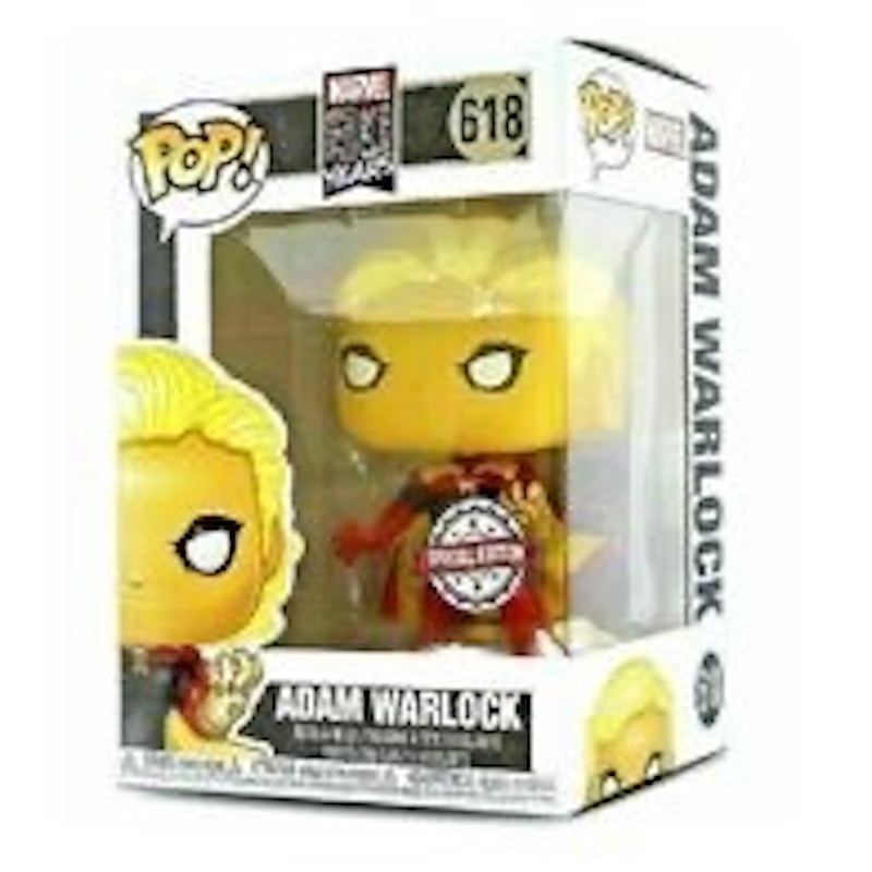 Funko Pop! Marvel: Adam Warlock (Special Edition Sticker) Figure #618