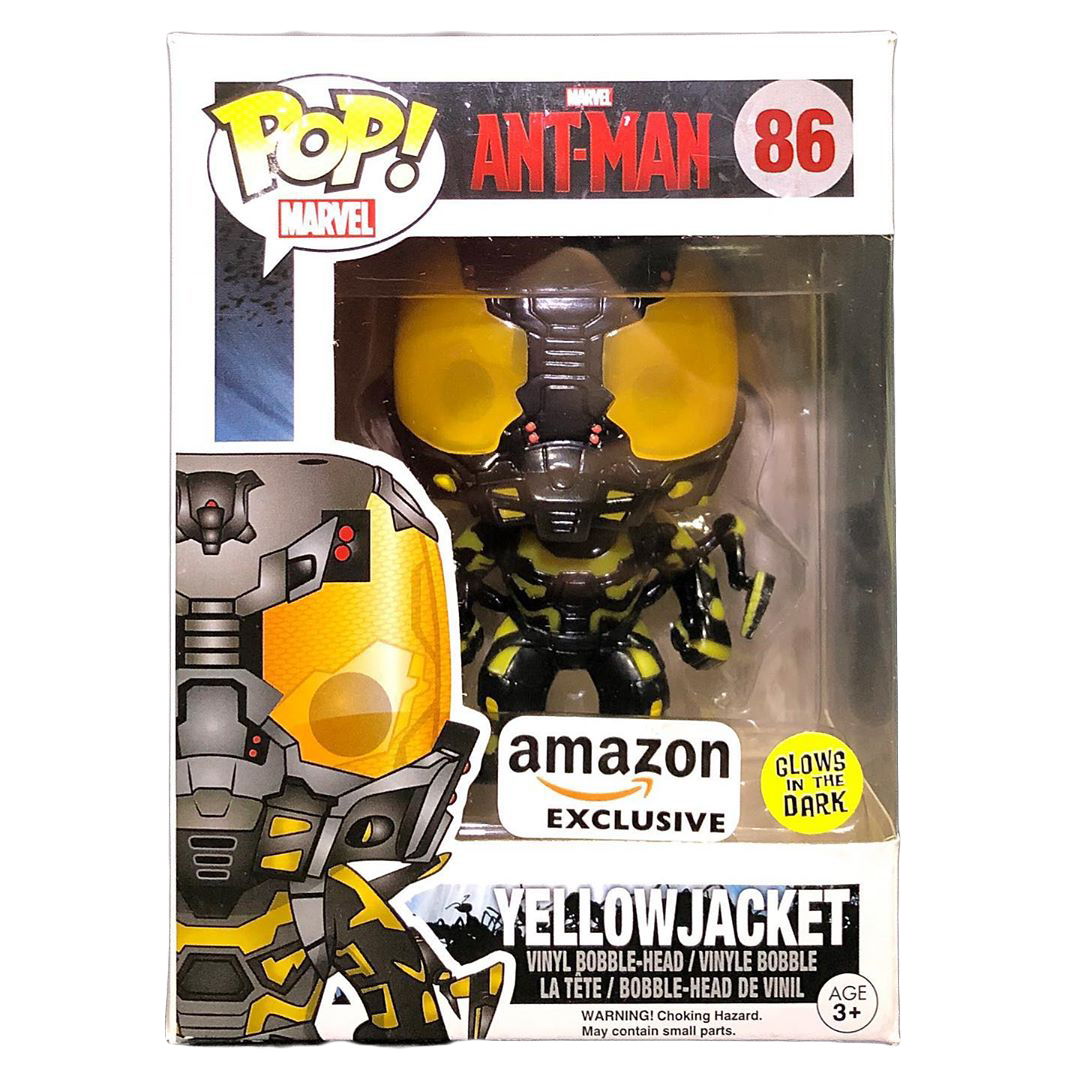 Funko Pop! Marvel Ant-Man Yellow Jacket (Glow) Amazon Exclusive