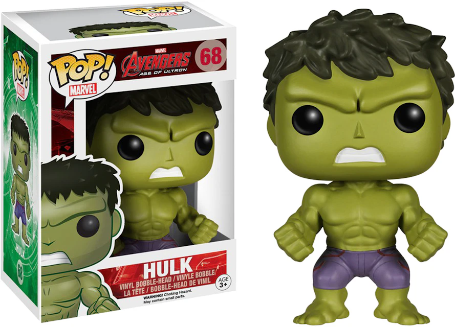 Aanpassingsvermogen Koninklijke familie Selectiekader Funko Pop! Marvel Avengers Age of Ultron Hulk Figure #68 - US