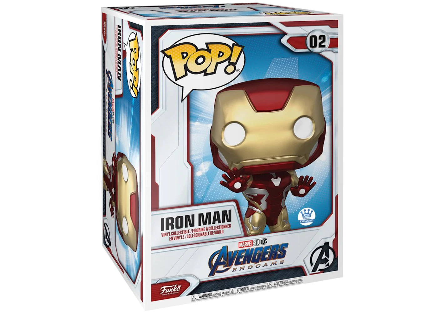 Funko Pop Marvel Avengers End Game Iron Man 20 Inch Funko Shop Exclusive  Figure 20