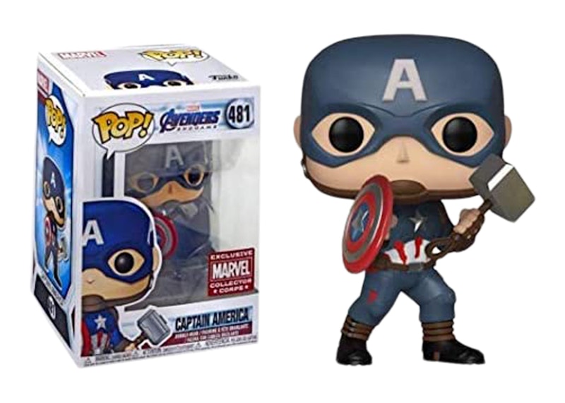 Captain america store collector corps pop