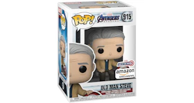 Funko Pop! Marvel Avengers Endgame Old Man Steve Year Of The Shield Amazon Exclusive Figure #915