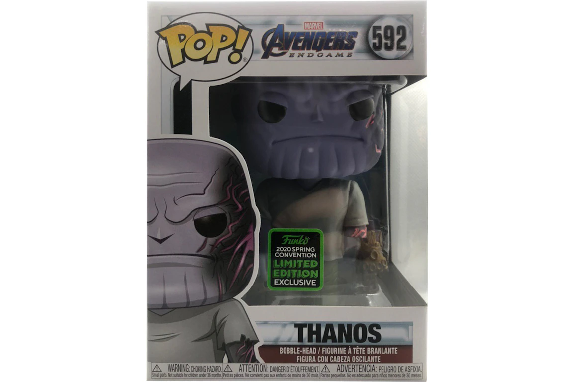 Funko Pop! Marvel Avengers Endgame Thanos Spring Convention Figure #592