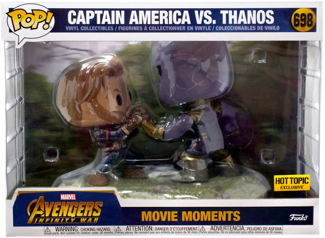 Funko POP! Marvel: Avengers Infinity War Captain America Bobblehead Figure
