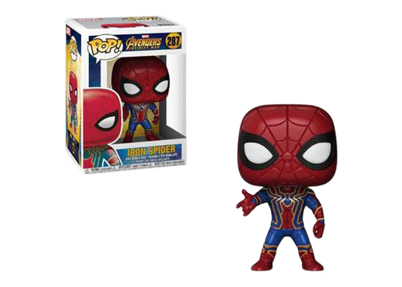 Funko Pop! Marvel Avengers Infinity War Iron Spider Figure #287 - US