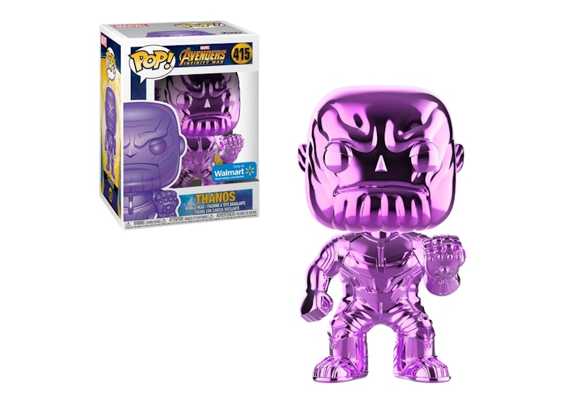 thanos chrome funko pop