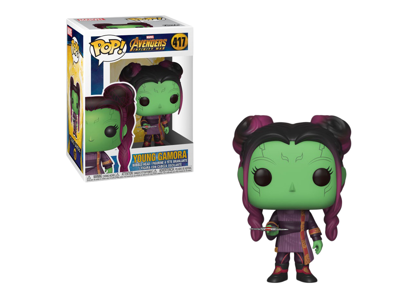 Funko Pop! Marvel Avengers Infinity War Young Gamora with Dagger