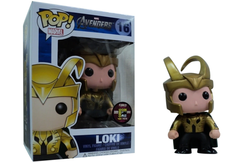 Funko Pop Marvel Avengers Loki Sdcc Figure 16 Funko Pop Marvel Avengers Loki Sdcc Figure 16