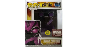Funko Pop! Marvel Black Panther (Glow) Marvel Collector Corps Figure #612