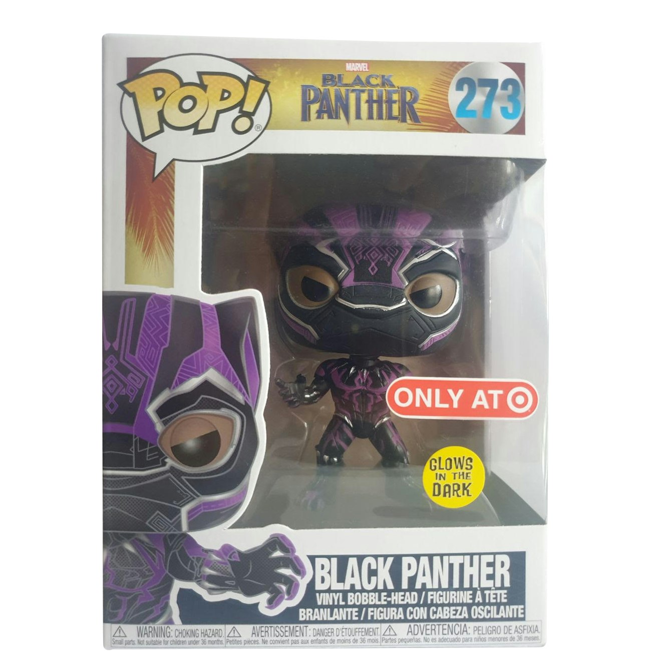 Funko Pop Marvel Black Panther Black Panther