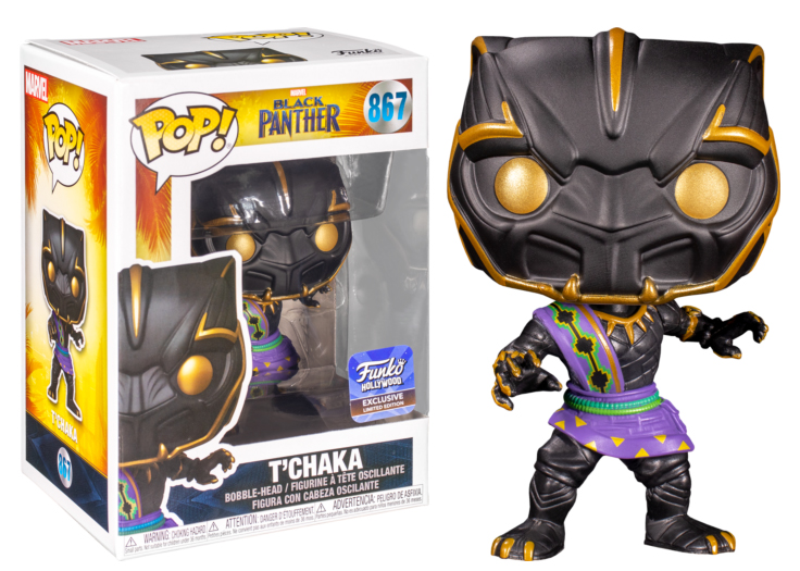 Funko Pop! Marvel Black Panther T'Chaka Funko Hollywood Exclusive