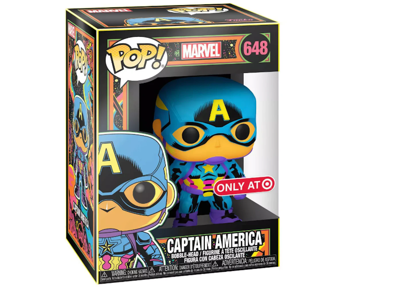 Funko pop captain hot sale america bobble head