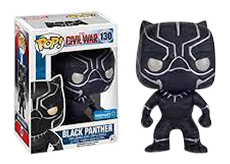 Funko Pop! Marvel Captain America Civil War Black Panther (Glitter