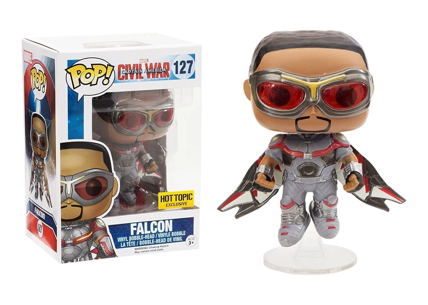 Funko Pop! Marvel Captain America Civil War Falcon Hot Topic