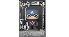 Funko Pop! Marvel Captain America Die Cast Figure #01