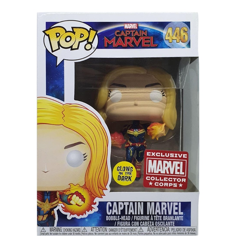 captain marvel 446 funko pop