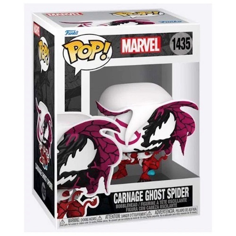 Funko Pop! Marvel: Carnage Ghost Spider Figure #1435