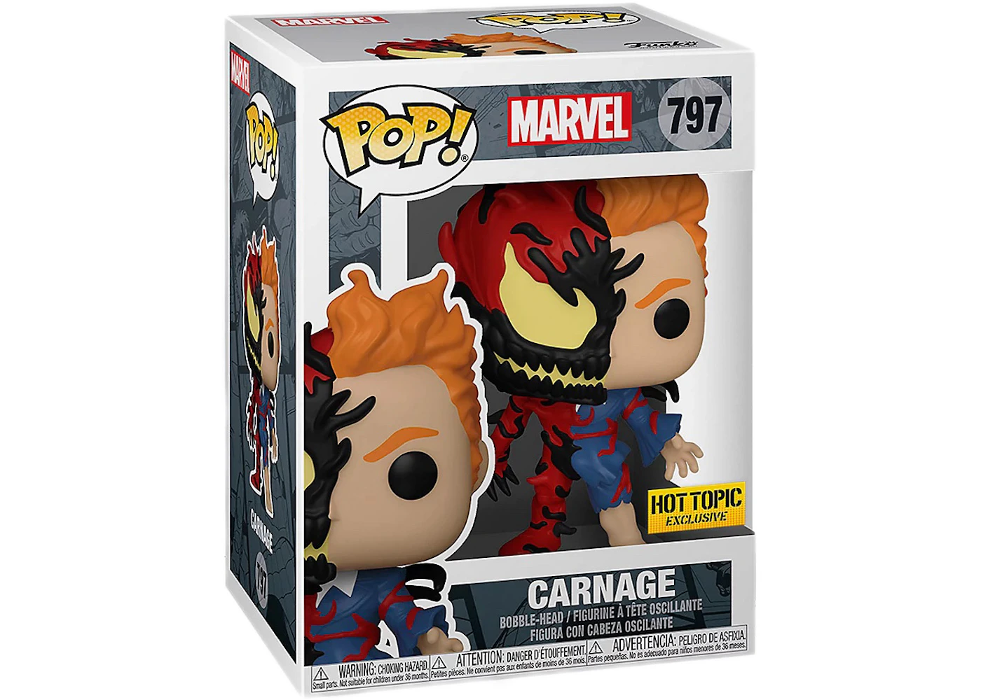 Carnage spiderman funko pop Clearance