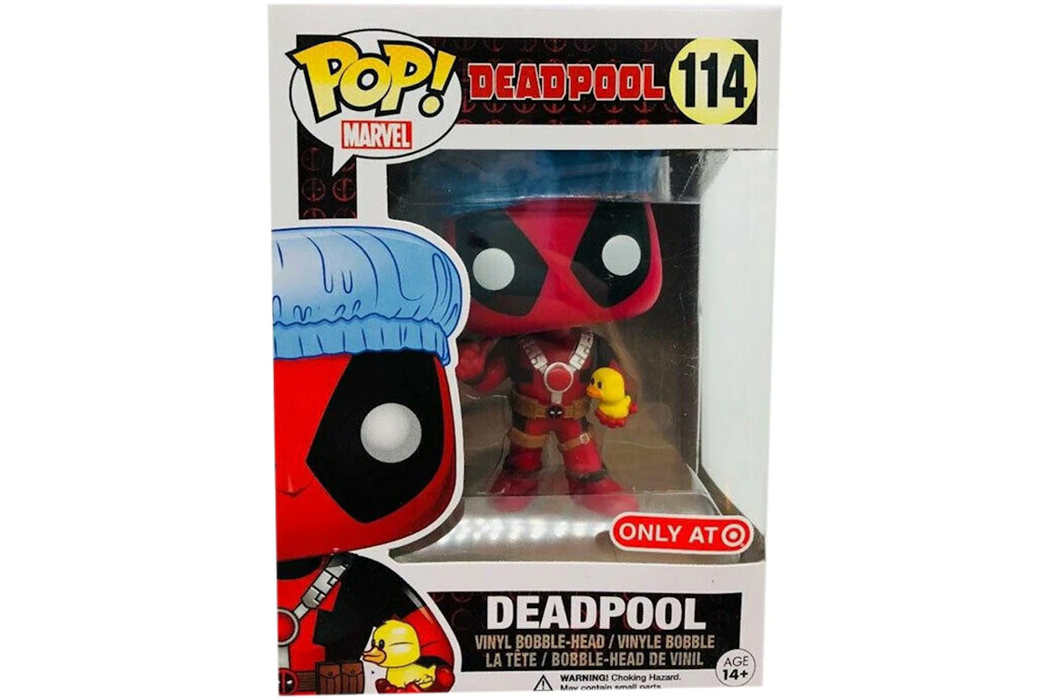Funko Pop! Marvel Deadpool Bath Time Target Exclusive Bobble-Head #114