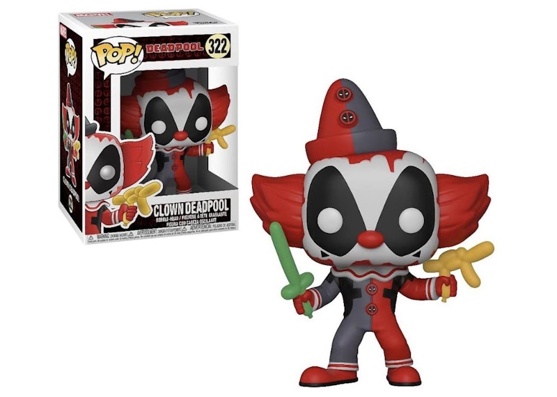 Funko Pop! Marvel Deadpool Clown Deadpool Figure #322 - US