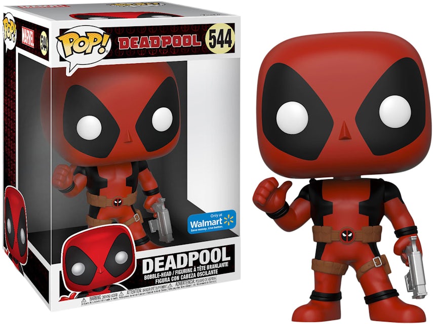 Funko Pop! Marvel Deadpool Thumbs Up Walmart Exclusive 10 Inch