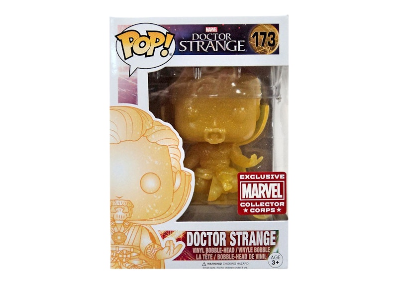 Funko Pop! Marvel Doctor Strange Collector Corps Exclusive Bobble-Head ...