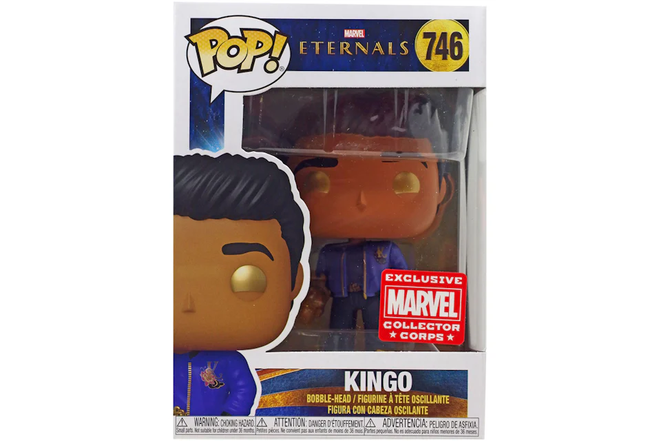 Funko Pop! Marvel Eternals Kingo Collector Corps Exclusive Figure #746