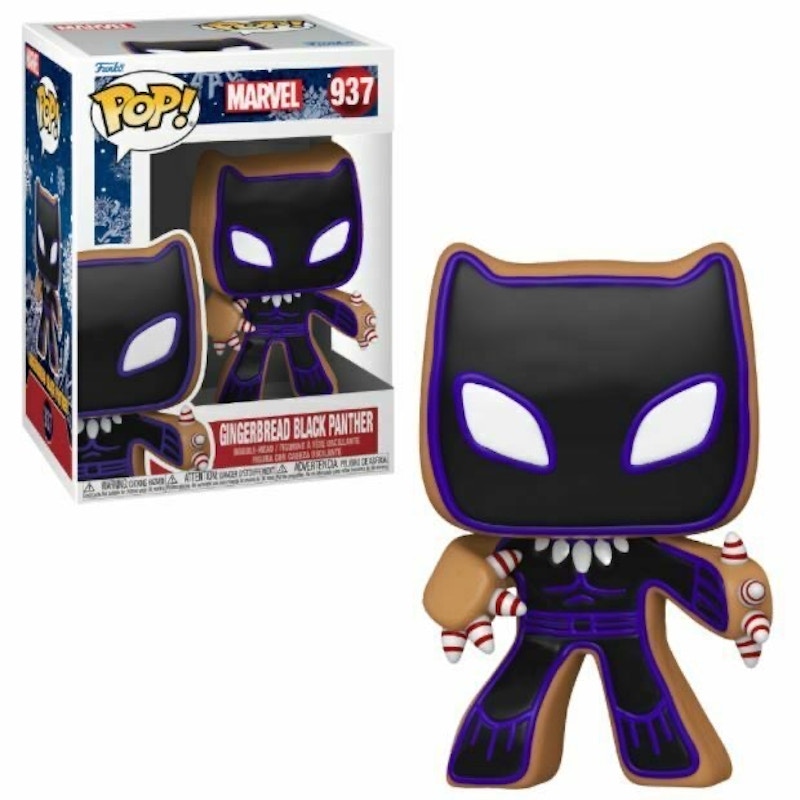 Funko Pop! Marvel: Gingerbread Black Panther Figure #937