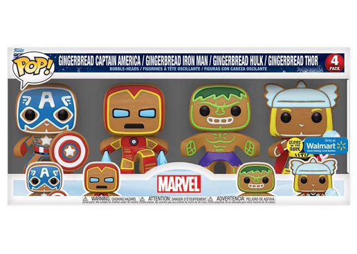 Funko Pop! Marvel Gingerbread Captain America, Gingerbread