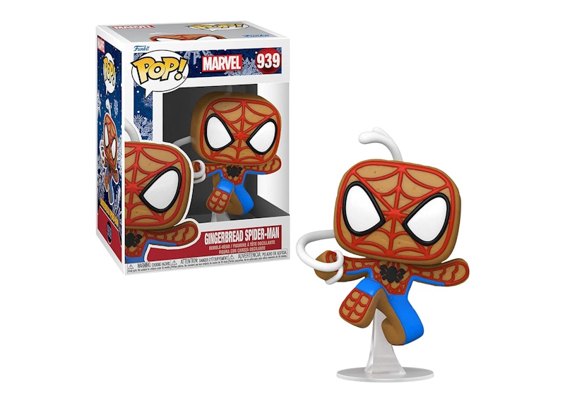 gingerbread spider man pop