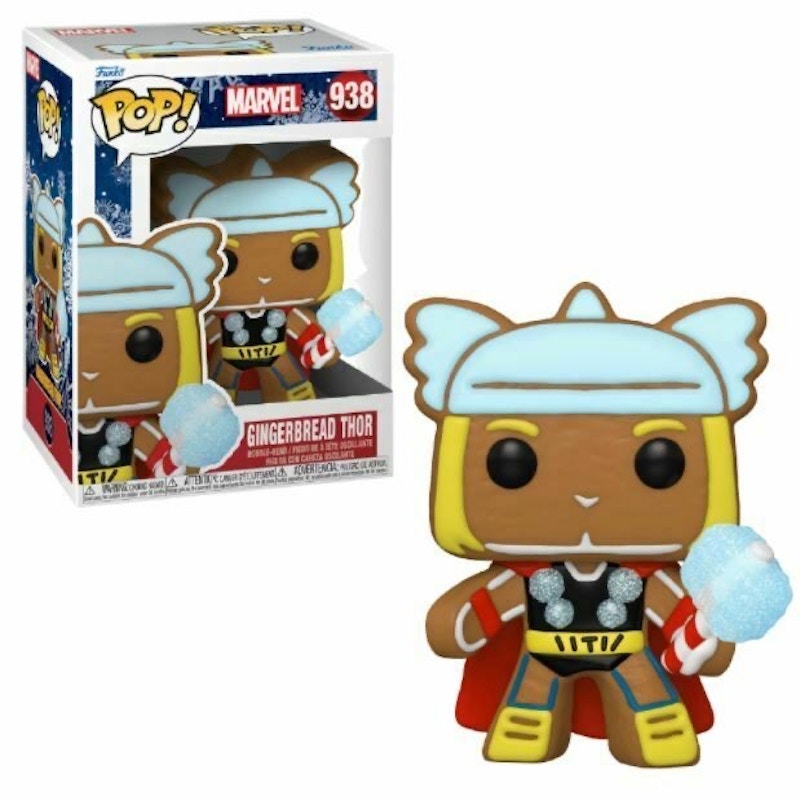 ¡Funko Pop! Figura de Thor de Marvel: Gingerbread #938