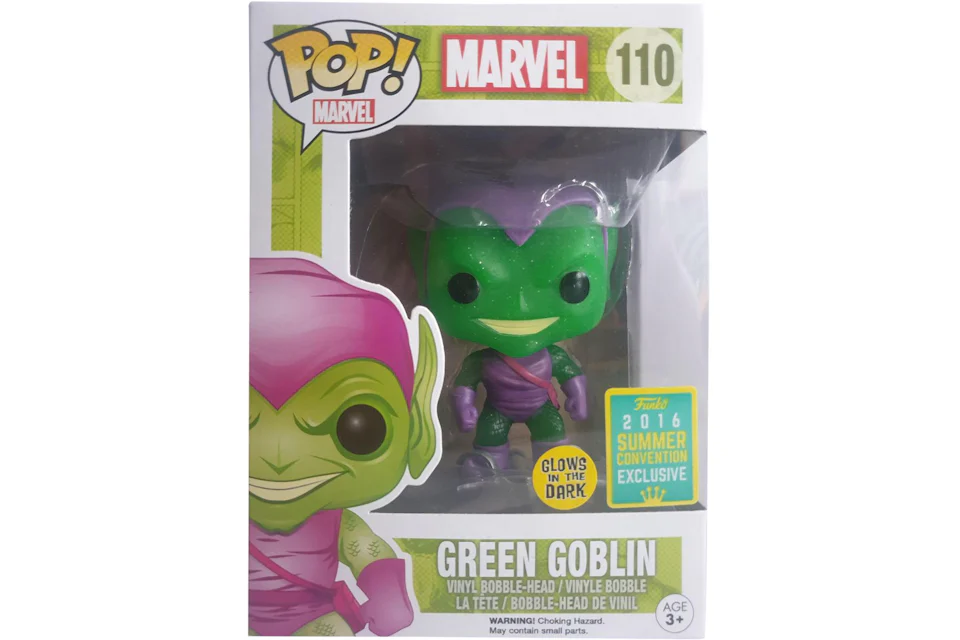 Funko Pop! Marvel Green Goblin (Glow) Summer Convention Figure #110