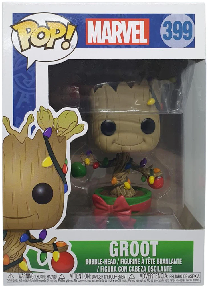 Funko Pop! Marvel Groot Bobble-Head Figure #399 - US