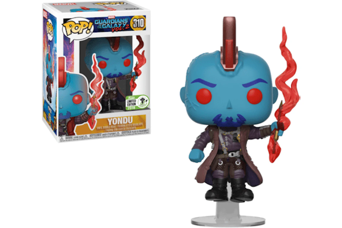 Funko Pop! Marvel Guardians Of The Galaxy Vol. 2 Yondu Summer Convention Exclusive Figure #310