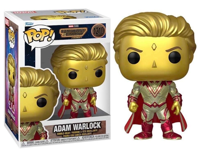 Funko Pop! Marvel: Guardians of The Galaxy 3 Adam Warlock Figure #1210