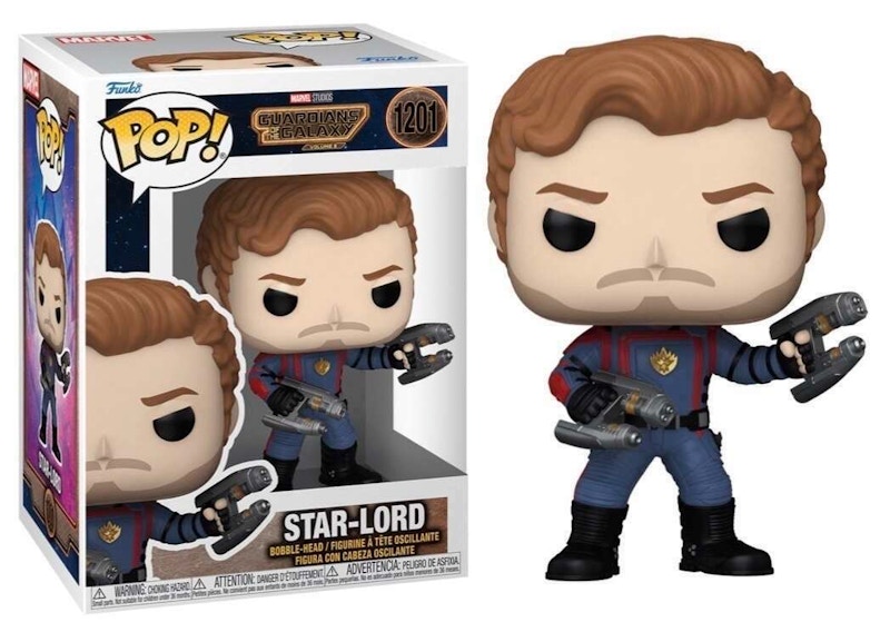 Funko Pop! Marvel: Guardians of The Galaxy Vol.3 StarLord Figure #1201