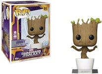 Funko Pop! Marvel Guardians of the Galaxy Vol. 2 Groot 2023 Wondrous  Convention Exclusive Figure #1222 - US